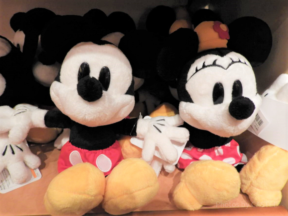 ミッキー ミニーぬいぐるみ| キャステル | CASTEL ディズニー情報