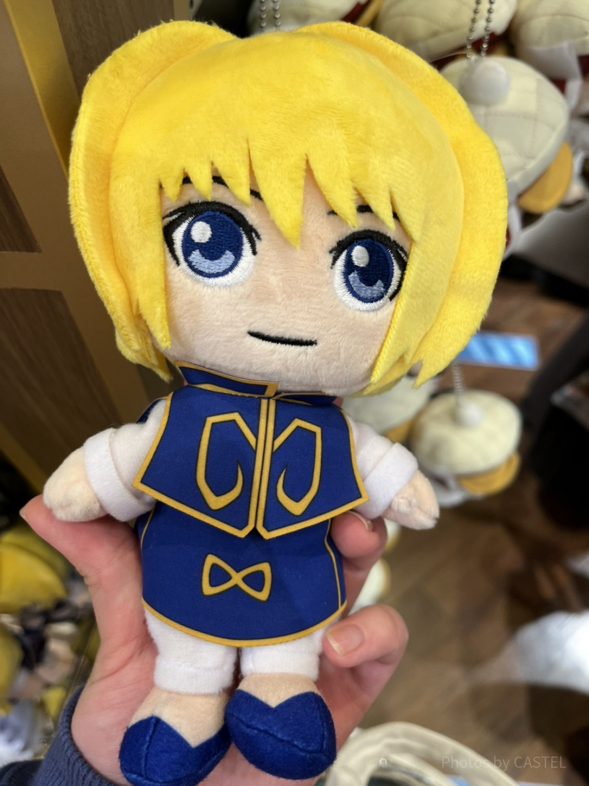 ぬいぐるみキーチェーン：クラピカ（ユニバ×ハンターハンターグッズ