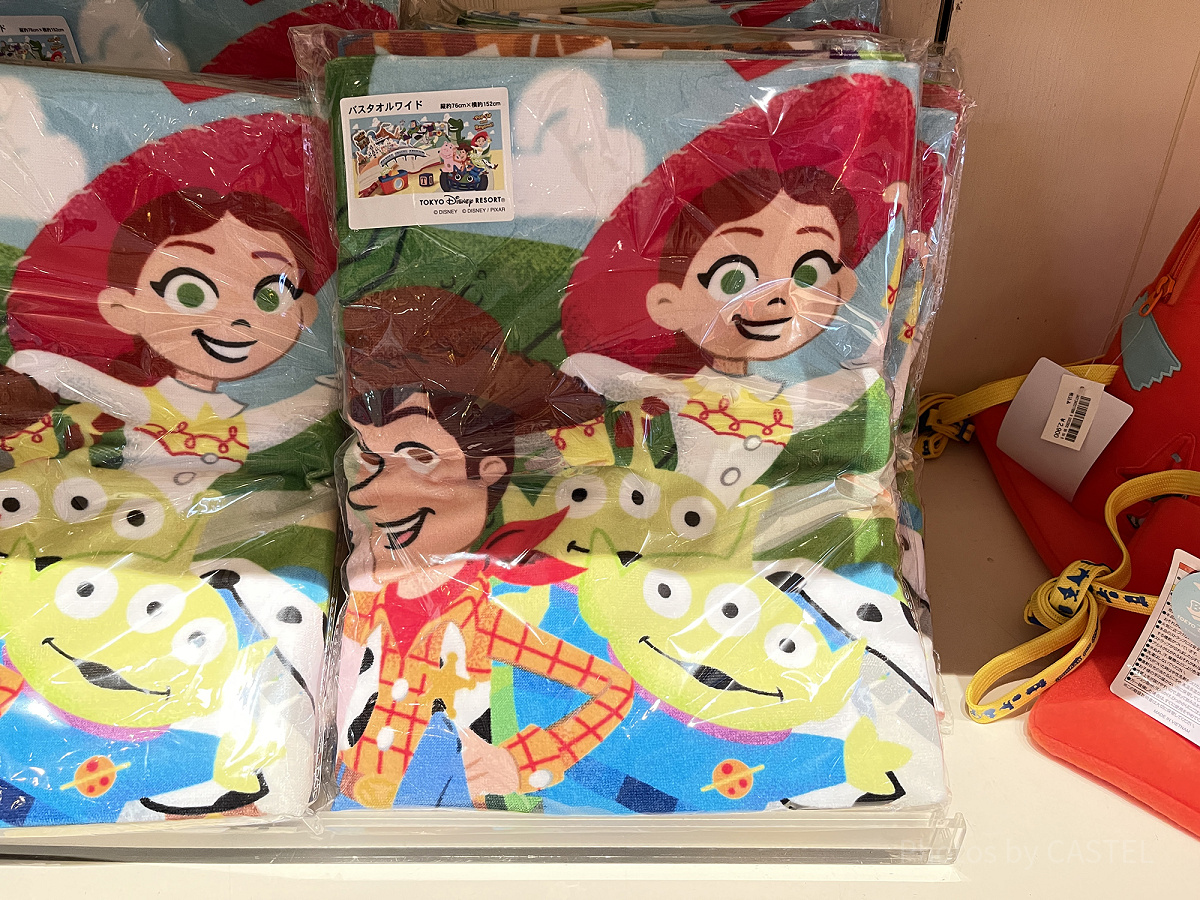 ワイドバスタオル（トイ・ストーリー×東京ディズニーリゾートグッズ