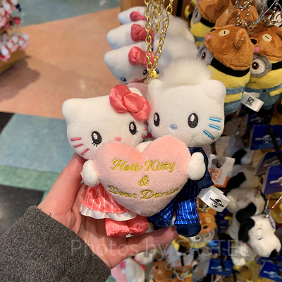 USJ/キティとダニエルのストラップ| キャステル | CASTEL ディズニー情報