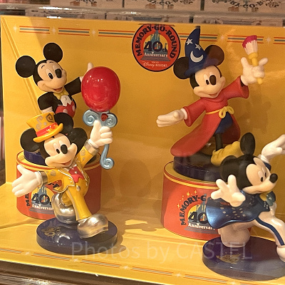 フィギュア（ディズニー40周年グッズ）| キャステル | CASTEL