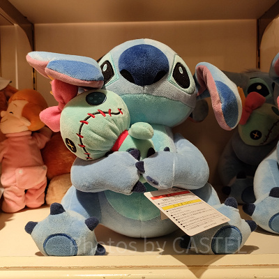 スティッチ＆スクランプのぬいぐるみ| キャステル | CASTEL ディズニー情報