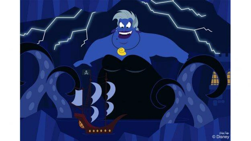 ディズニー】リトル・マーメイドに登場するヴァネッサの正体とは