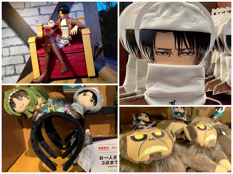 2022】USJ進撃の巨人グッズ全76種まとめ！リヴァイ兵長ポップコーン