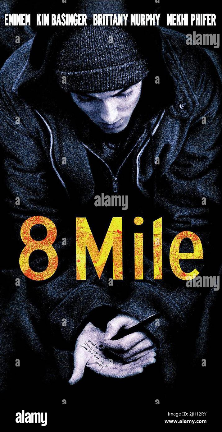 8 mile eminem poster hi-res stock photography and images - Alamy