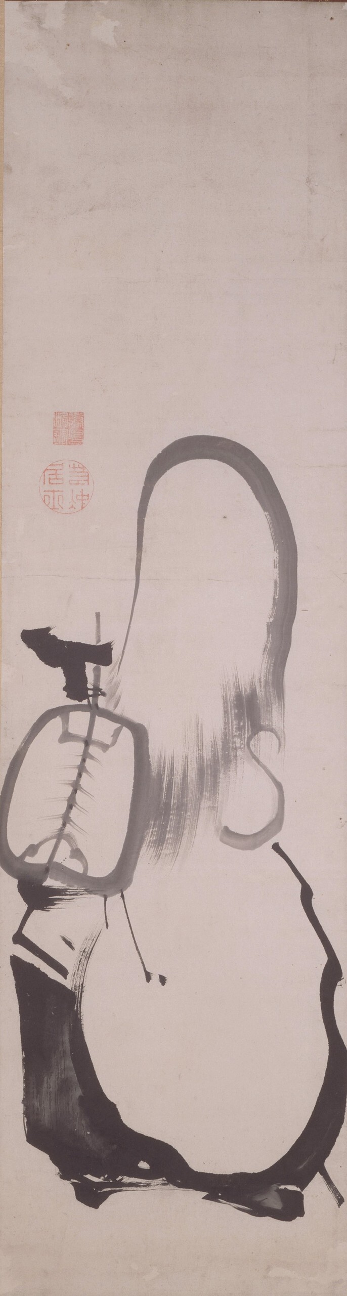 寿老人・孔雀・菊図 | 所蔵作品 | 千葉市美術館