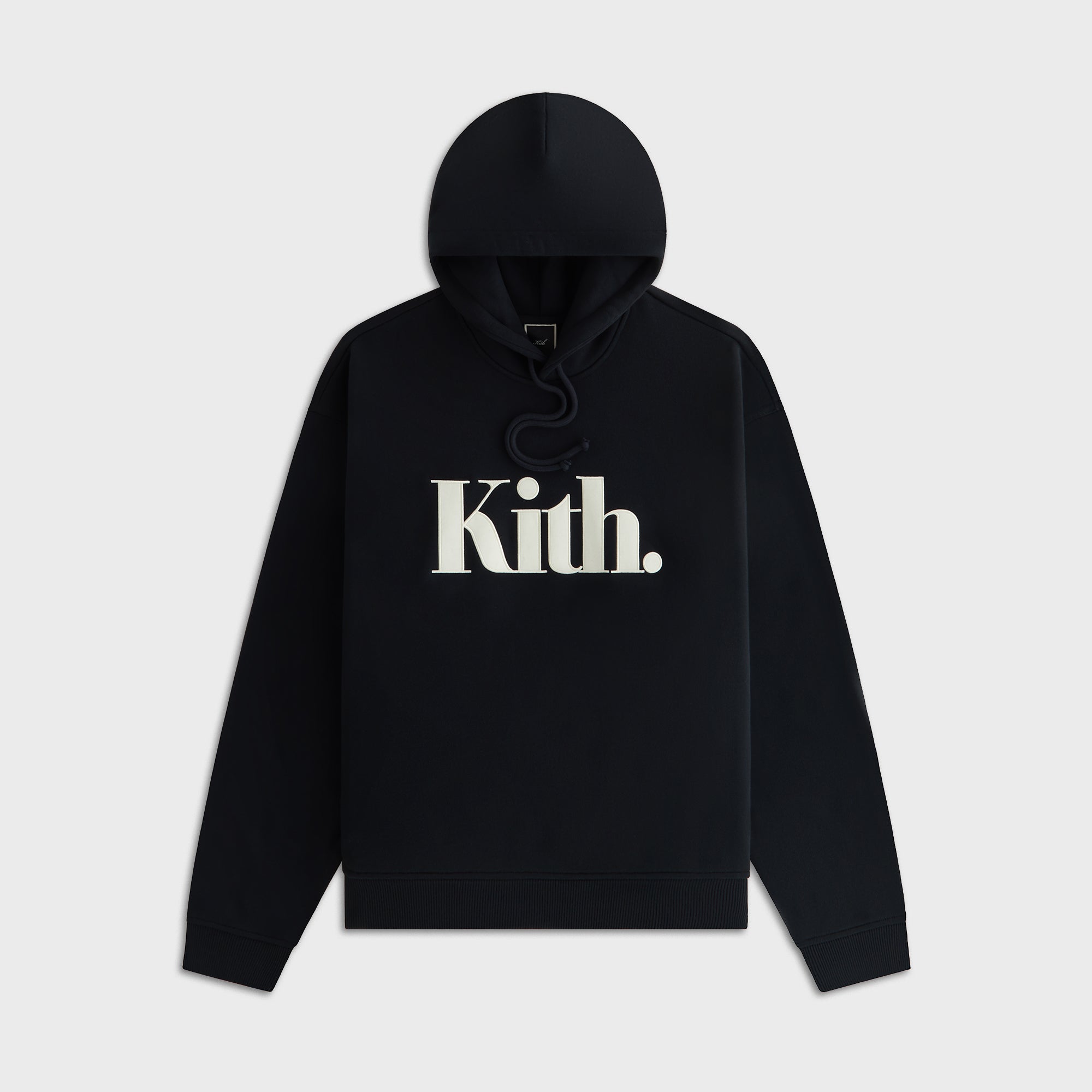 Kith Women Maverick Punctuated Logo Hoodie - Black – Kith Canada