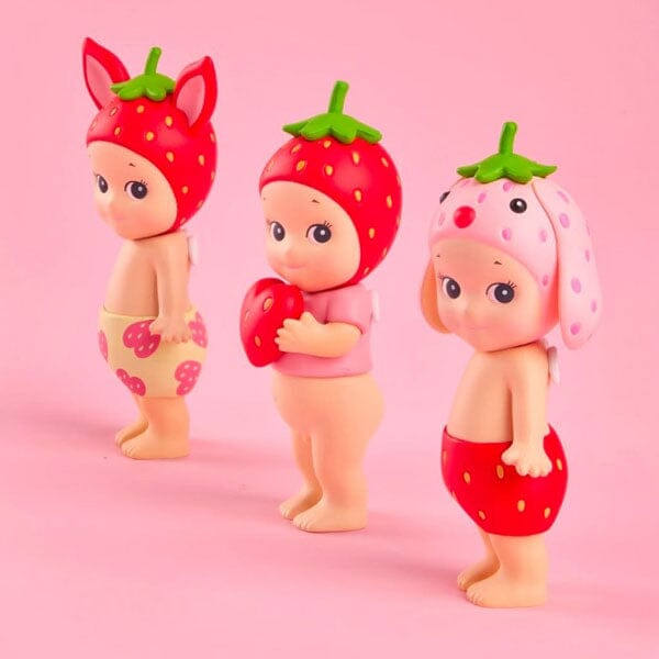Sonny Angel Collectable Mini Cherub Figurines Strawberry Love