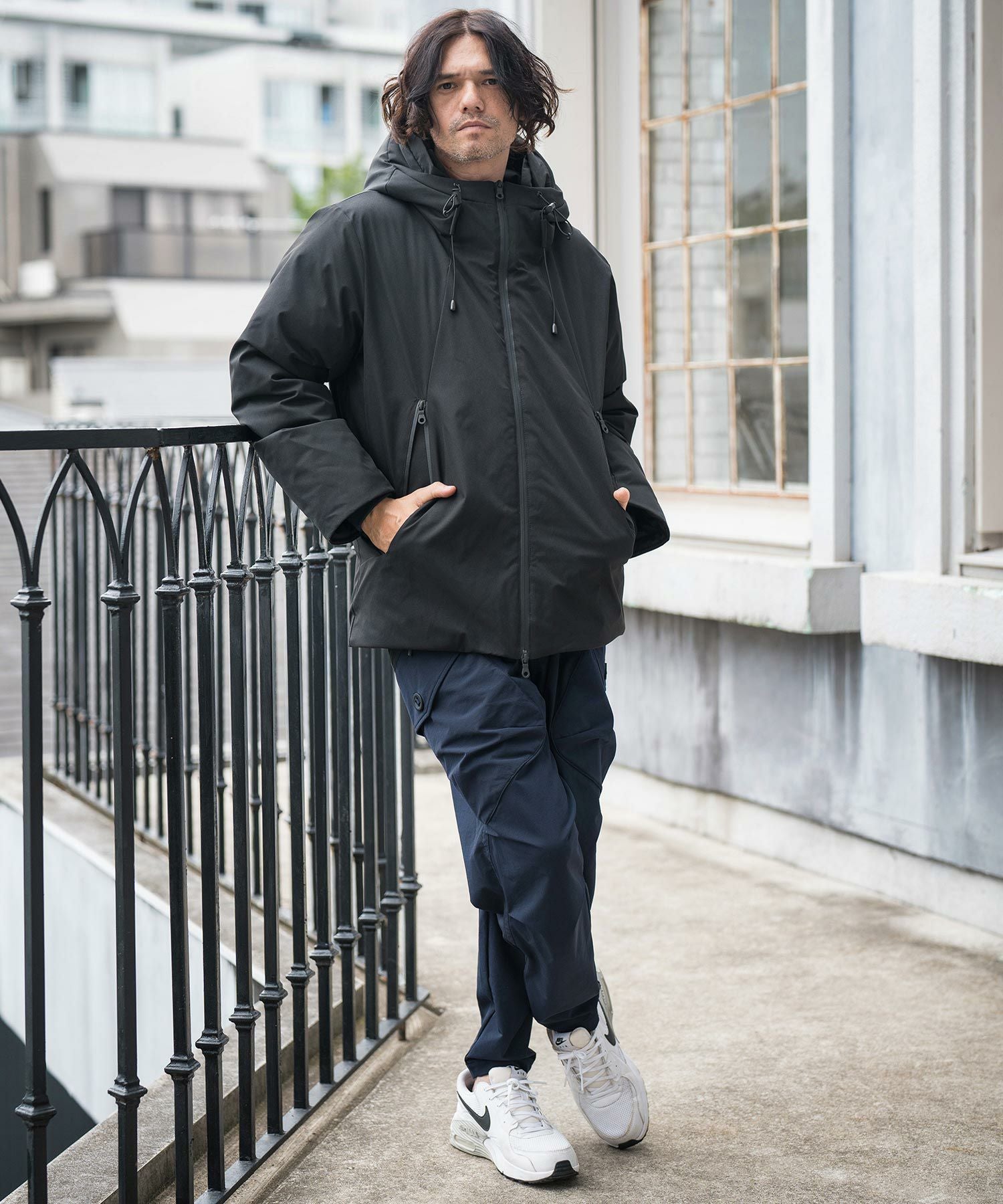 CAMBIO(カンビオ)】 フーデッドダウンジャケット | CAMBIO カンビオ