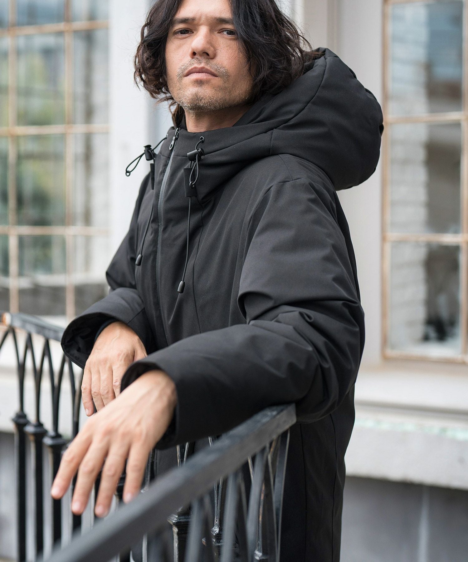 CAMBIO(カンビオ)】 フーデッドダウンジャケット | CAMBIO カンビオ