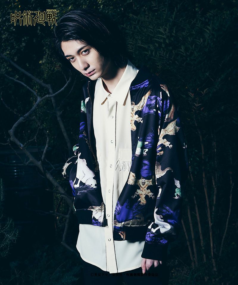 glamb(グラム)】Fushiguro reversible ska JKT フシグロリバーシブル