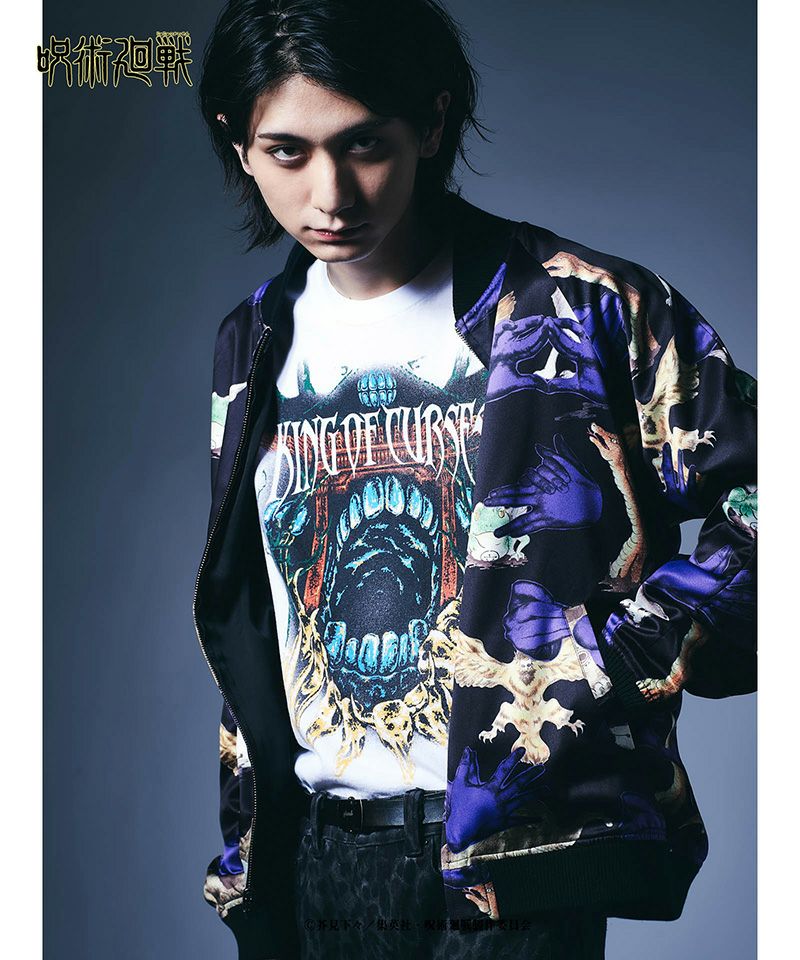 glamb(グラム)】Fushiguro reversible ska JKT フシグロリバーシブル