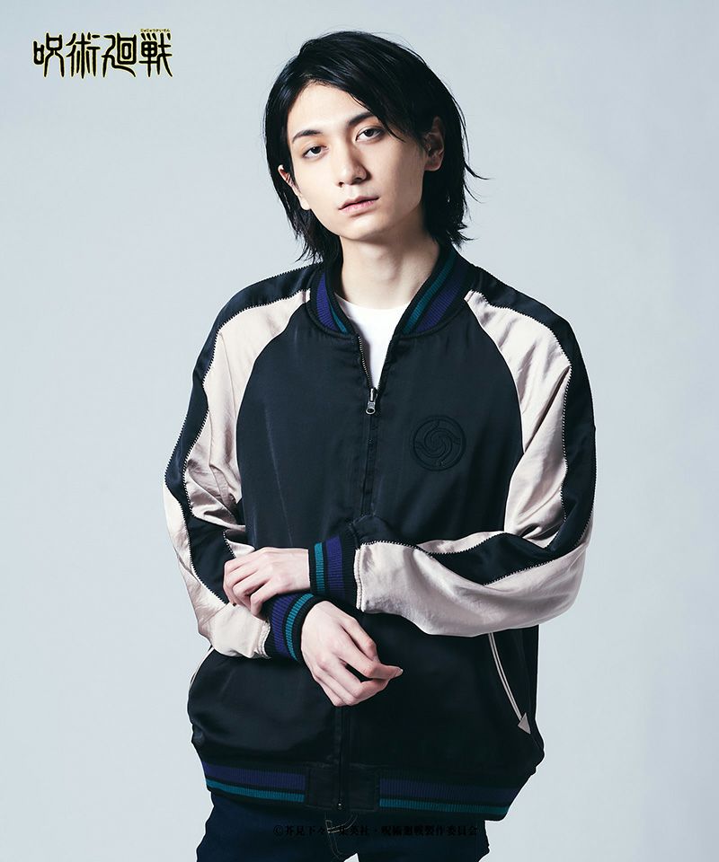 glamb(グラム)】Fushiguro reversible ska JKT フシグロリバーシブル