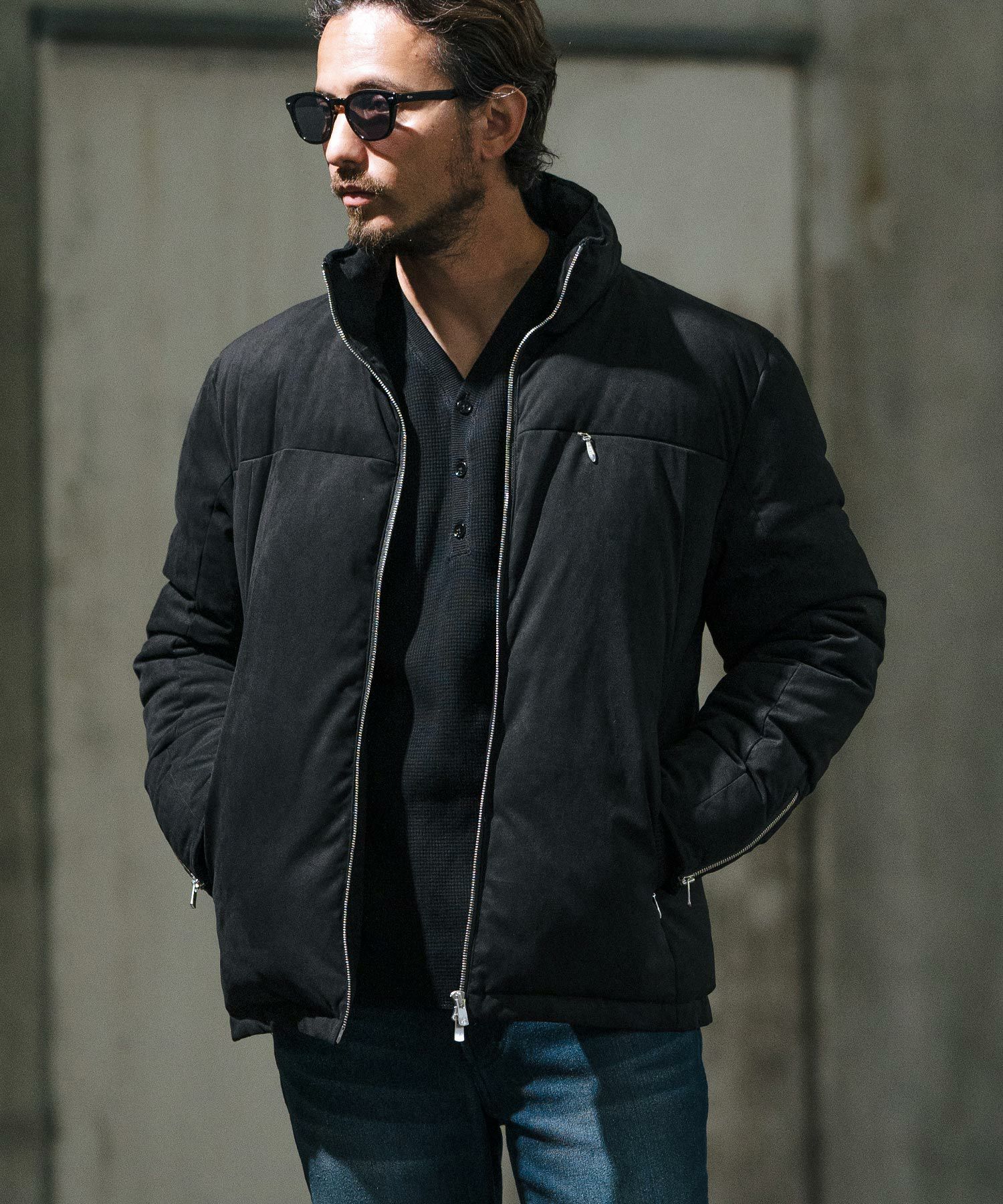 50%OFF【wjk reluxe】synthetic suede leather Thinsulate rider