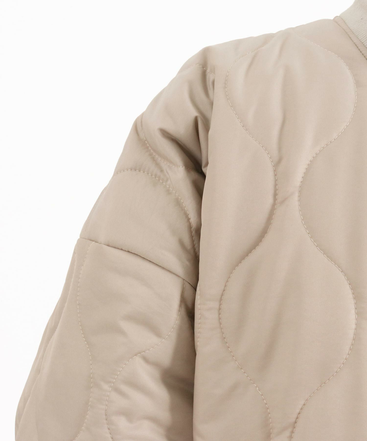 30%OFF【CAMBIO(カンビオ)】オニオンキルトパイピングルーズシルエット