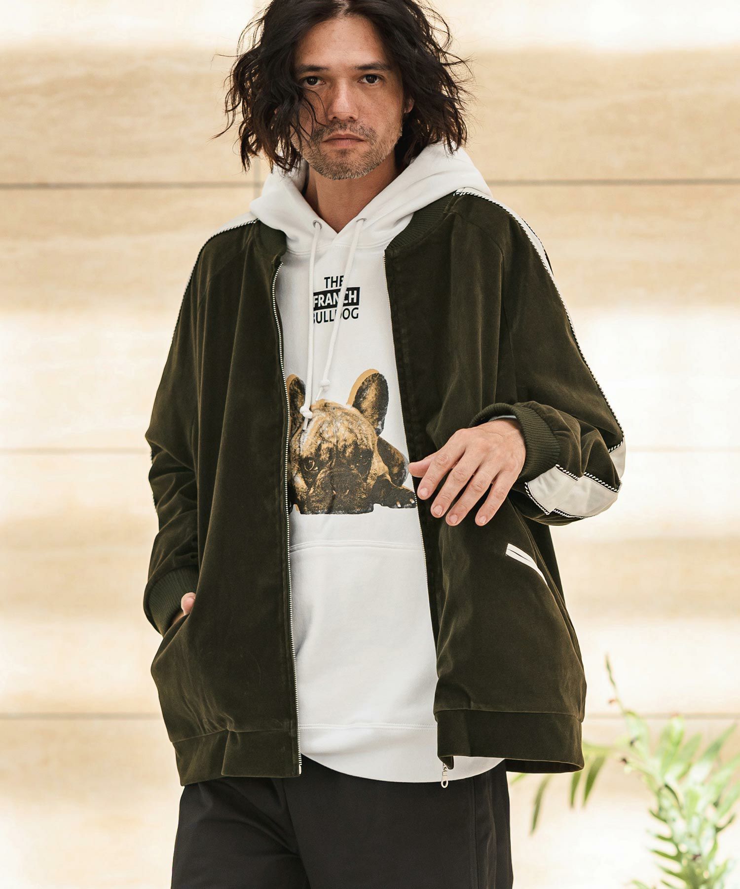 50%OFF【CAMBIO(カンビオ)】ベロアスカジャン(HLCM0174) | CAMBIO カンビオ