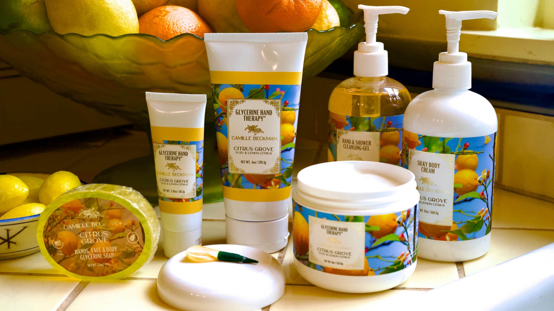 Hand & Shower Cleansing Gel 13oz Citrus Grove – Camille Beckman