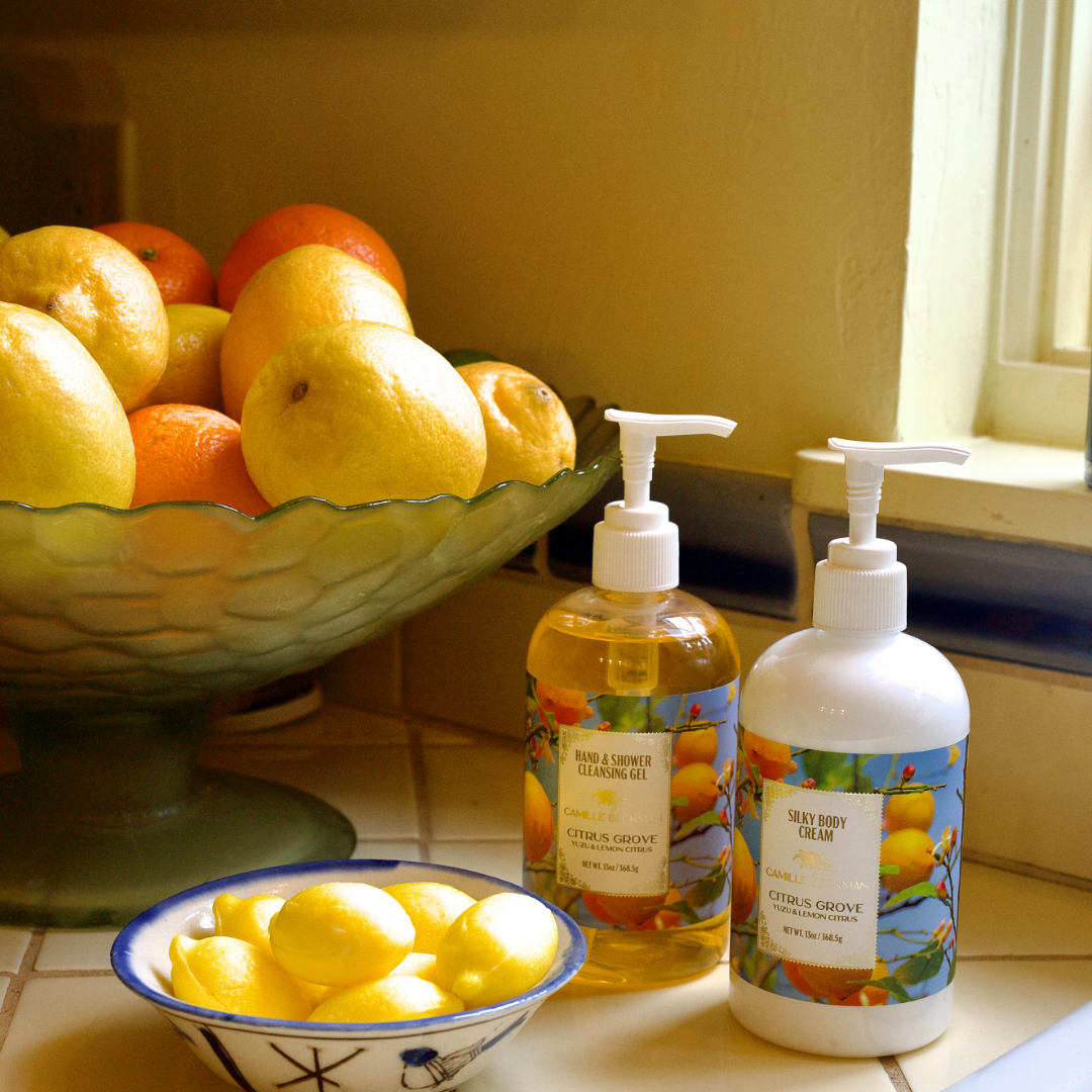 Hand & Shower Cleansing Gel 13oz Citrus Grove – Camille Beckman