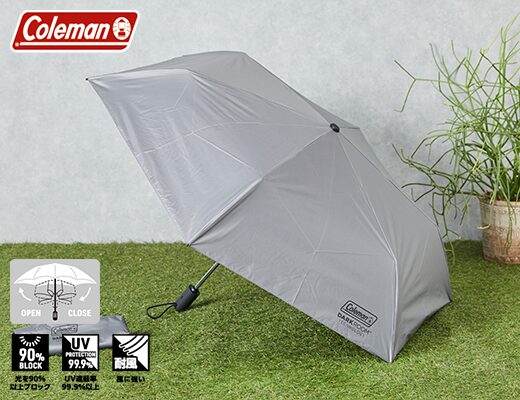 コールマン×ローソン「耐風ビニール傘」「晴雨兼用折りたたみ傘