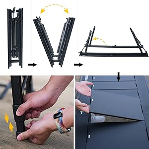 Soomloomから「4.5ユニット昇降式キャンプテーブルELEVO」登場