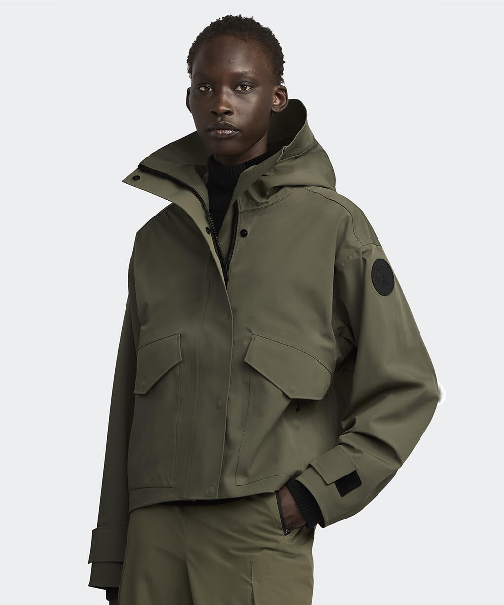 トフィーノ レイン ジャケット ブラックレーベル(5632WB)｜カナダ