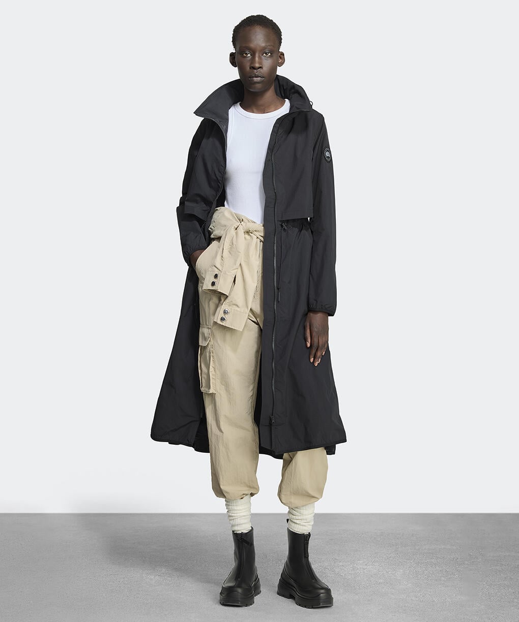 シンクレア ロング コート ブラックレーベル(2442WB)｜カナダグース