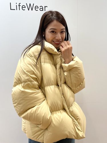 ユニクロ試着】この着心地…初めて♡新作「ダウンジャケット」のふわ
