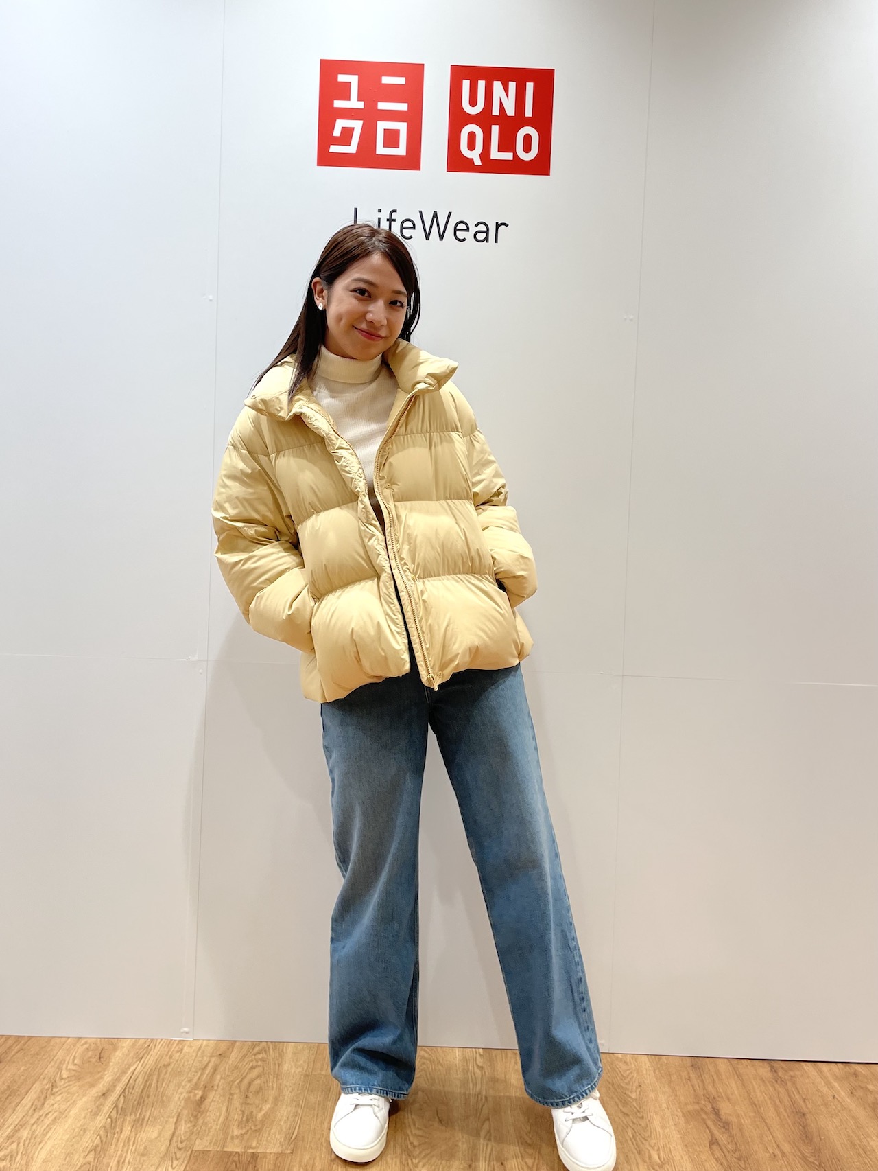 ユニクロ試着】この着心地…初めて♡新作「ダウンジャケット」のふわ