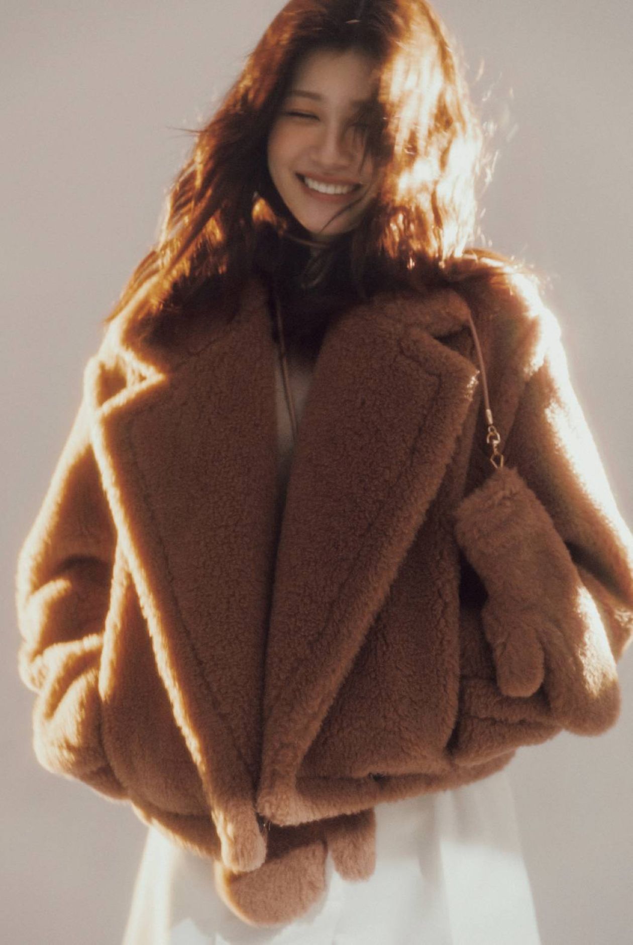 めるるが着こなす「Max Mara」新作テディベアコートがかわいすぎ