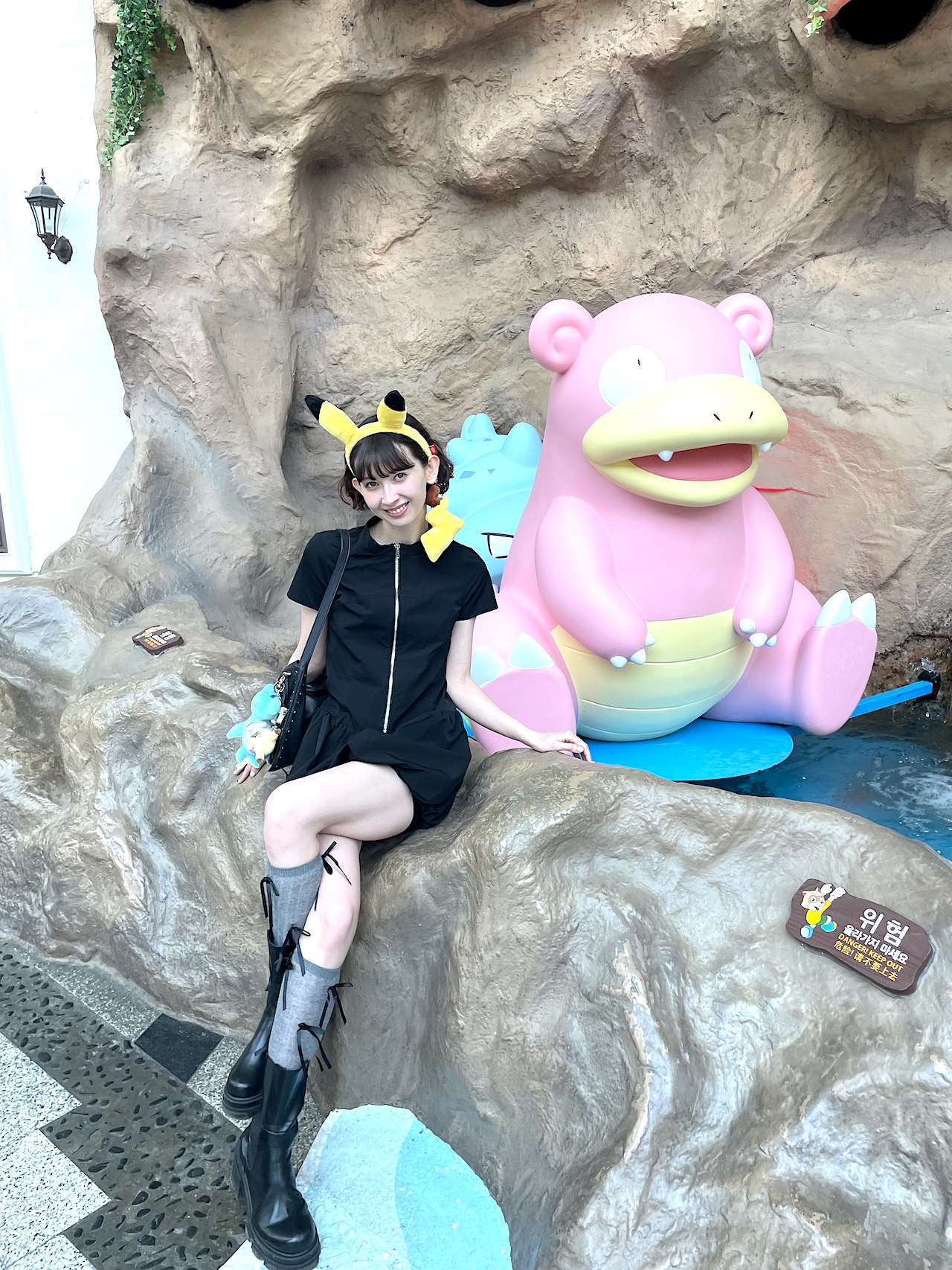 ピカチュウの可愛さに語彙力喪失…！韓国ロッテワールド「ポケモン