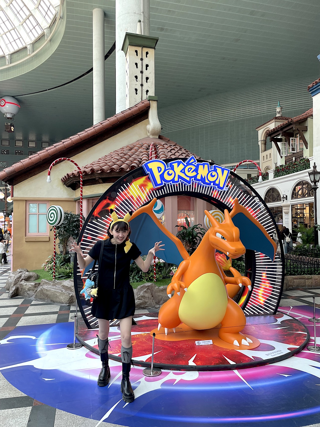 ピカチュウの可愛さに語彙力喪失…！韓国ロッテワールド「ポケモン