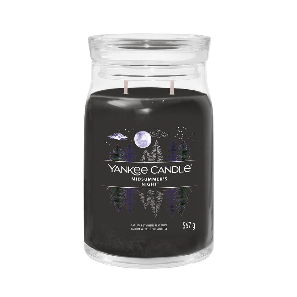 Yankee Candle Midsummers Night Signature Medium Jar Candle
