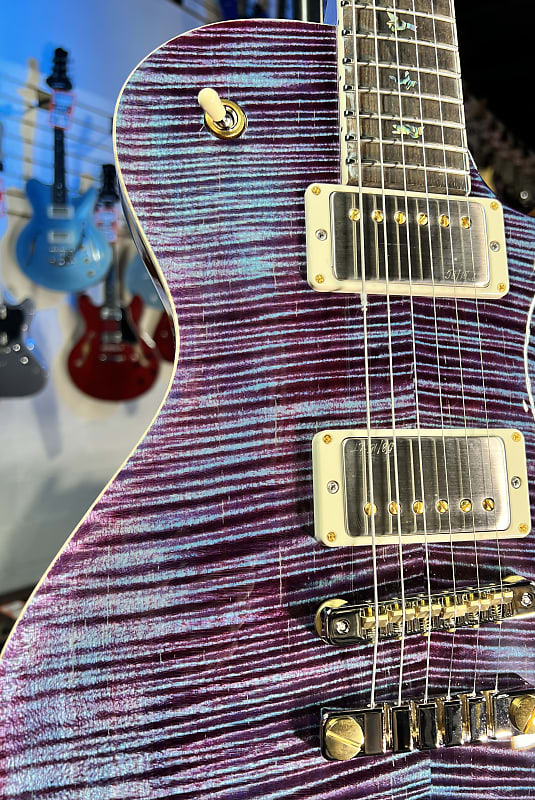 2024 PRS Wood Library McCarty Singlecut 594 - Violet w/Matching Staine
