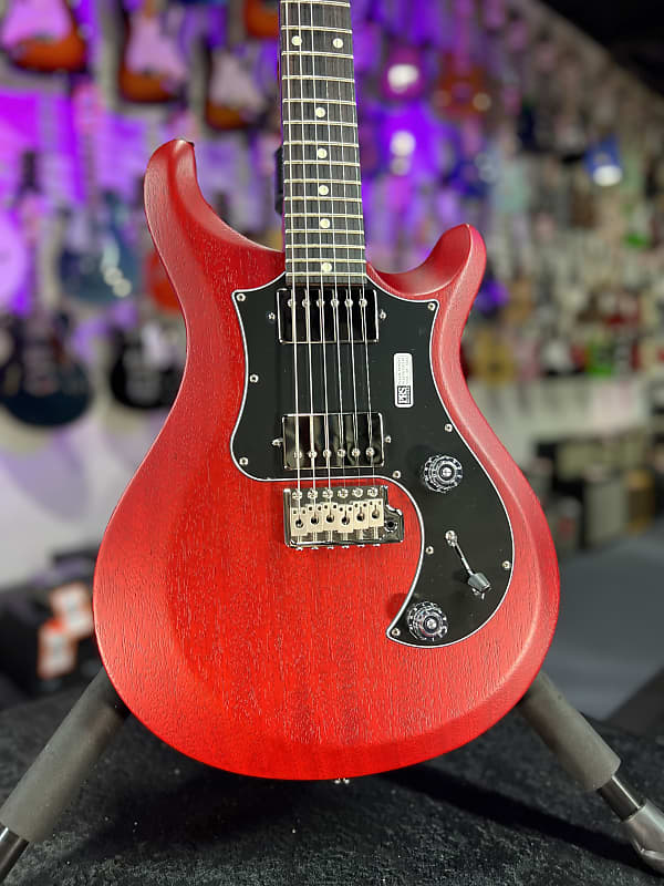 PRS S2 Standard 24 Electric Guitar - Satin Vintage Cherry *FREE PLEK W