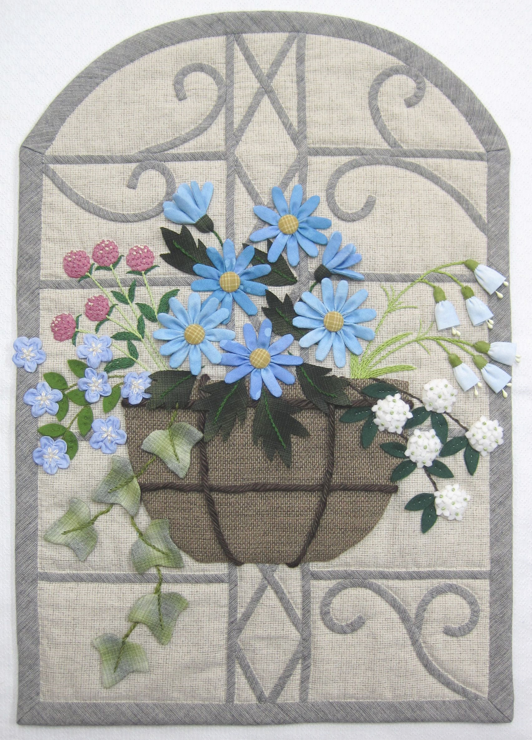 立体花のタペストリーシリーズ「パンジー」 商品詳細｜オリジナル