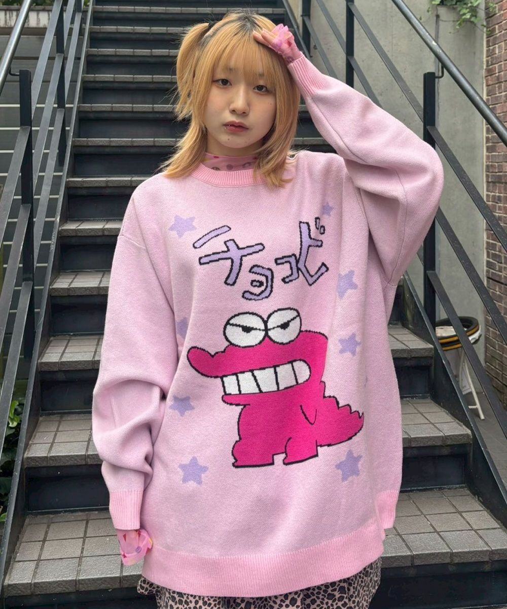 クレヨンしんちゃん】チョコビ KNIT | Candy Stripper（キャンディ