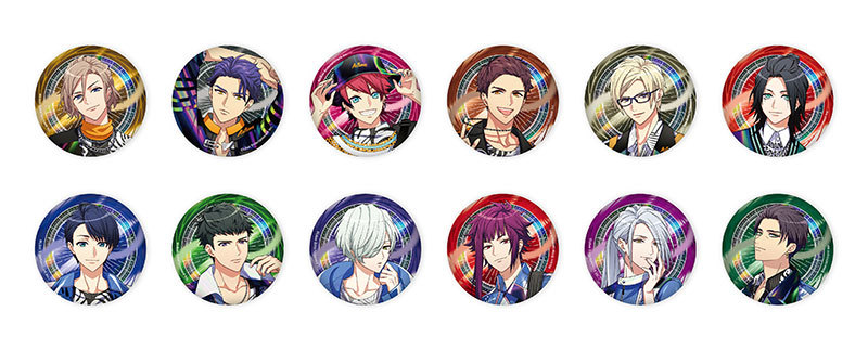 A3! BLOOMING LIVE 2022 ホログラム缶バッジ(秋組・冬組) 全12種