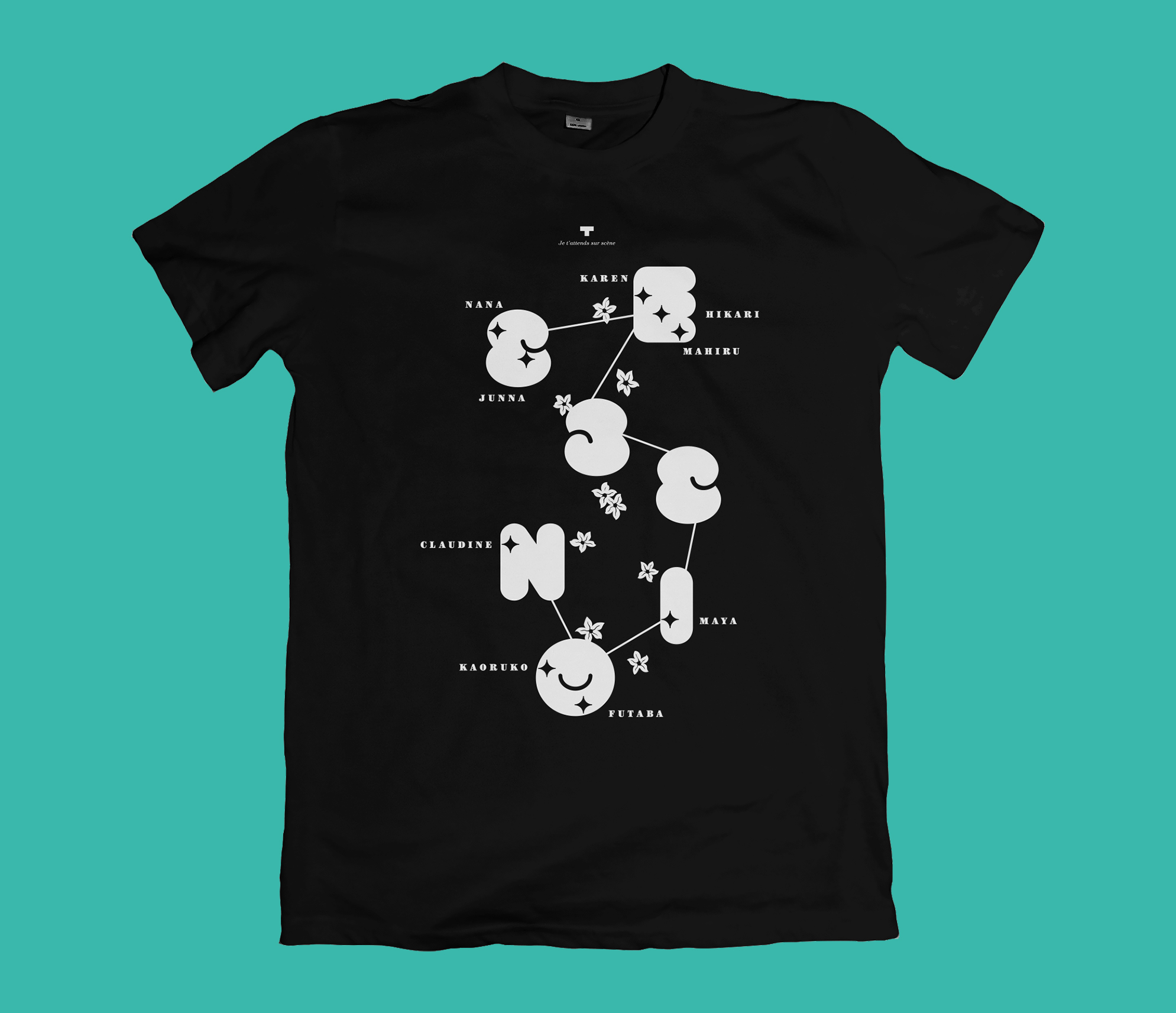 少女☆歌劇 レヴュースタァライト バンドライブ“Starry Session” T