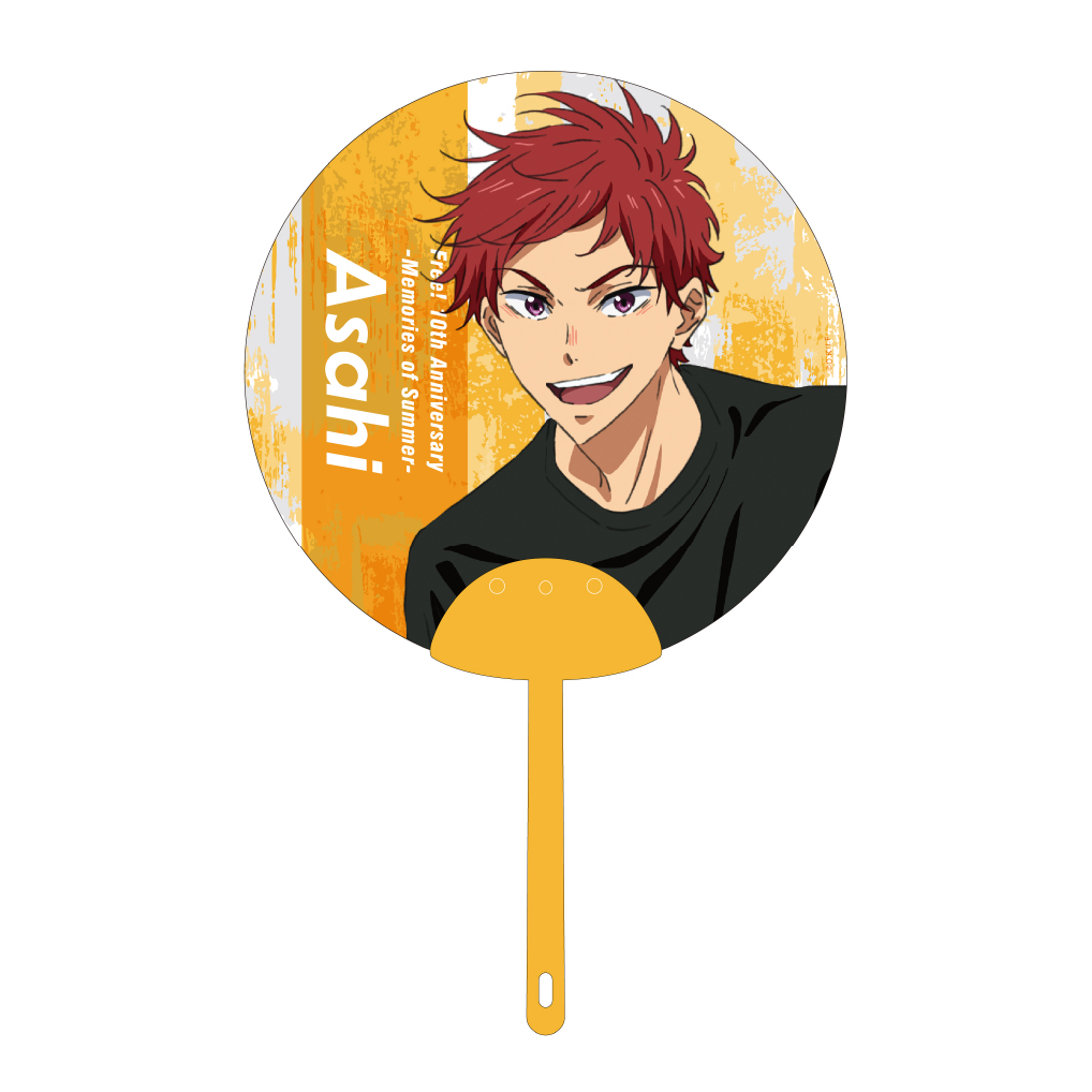 クリアうちわ／椎名 旭(Free! 10th Anniversary ‐Memories of Summer