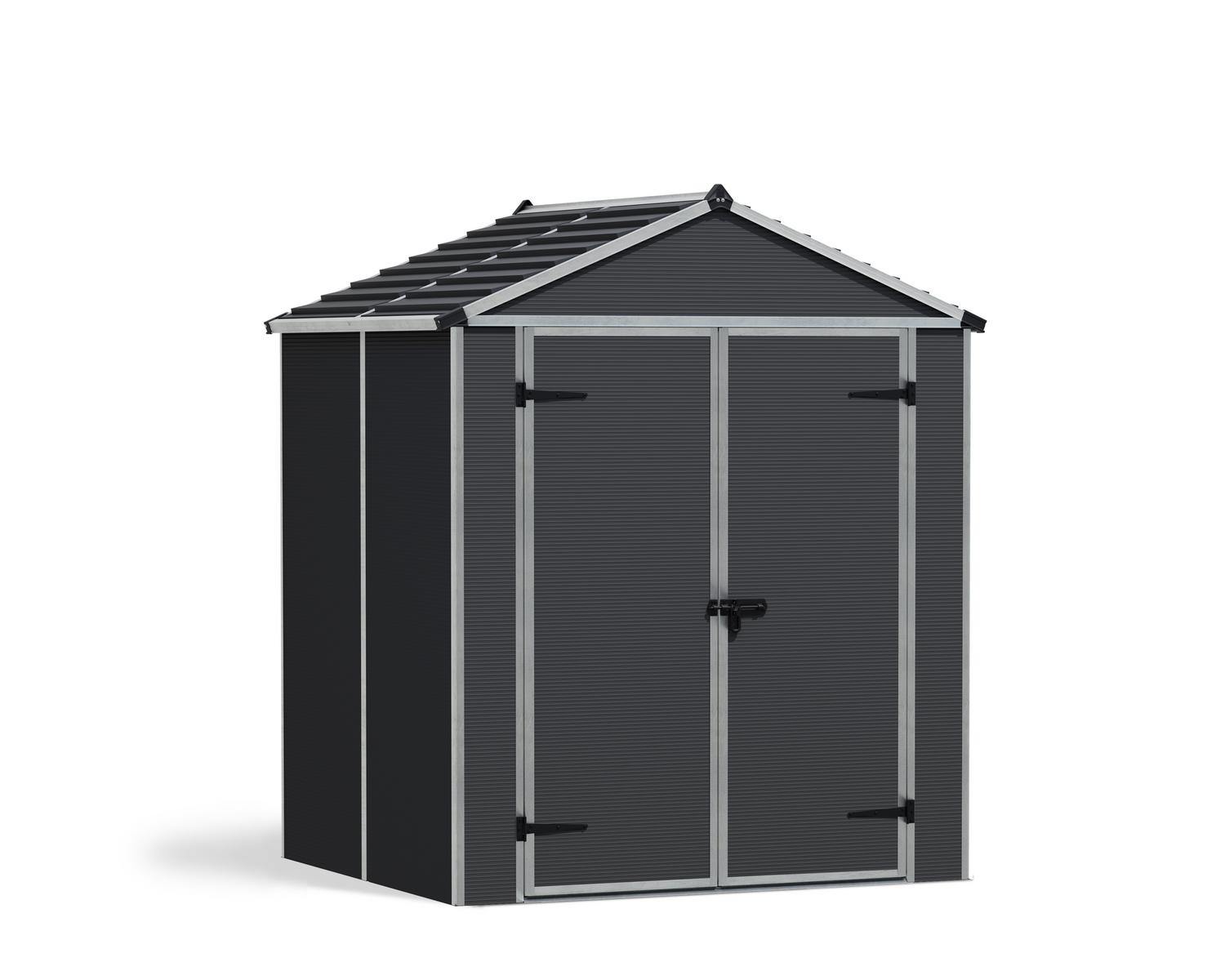 Rubicon 6' x 5' - Plastic Shed With Floor | Canopia By Palram