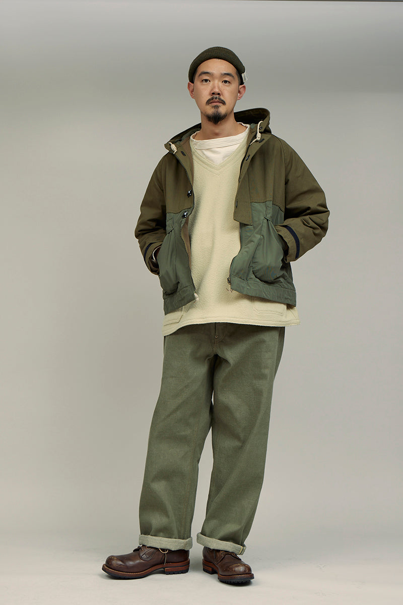 ナイジェル・ケーボン】MAN / フレンチワークショートベスト / FRENCH