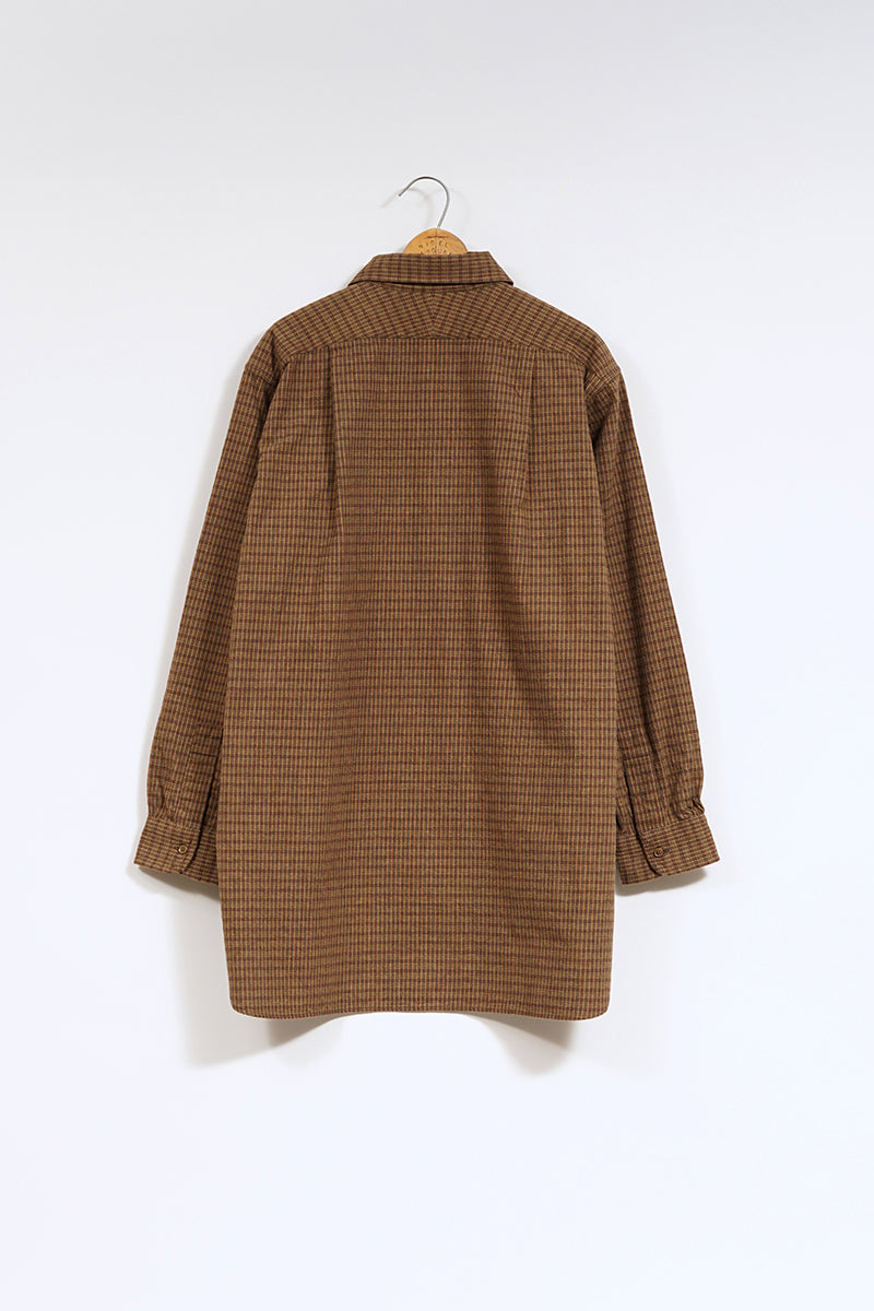 ナイジェル・ケーボン】UNISEX / グランパシャツ - チェック / GRANDPA