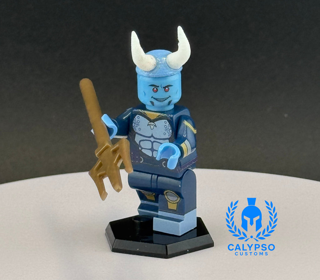 Calypso Customs Blue Devil New 52 Custom Printed PCC Series Miniature
