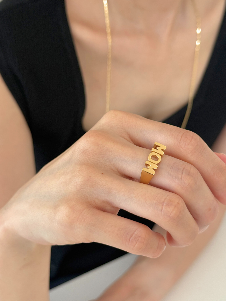 MARIA BLACK マリアブラック MOM RING Gold マムリング ゴールド – CALIDA