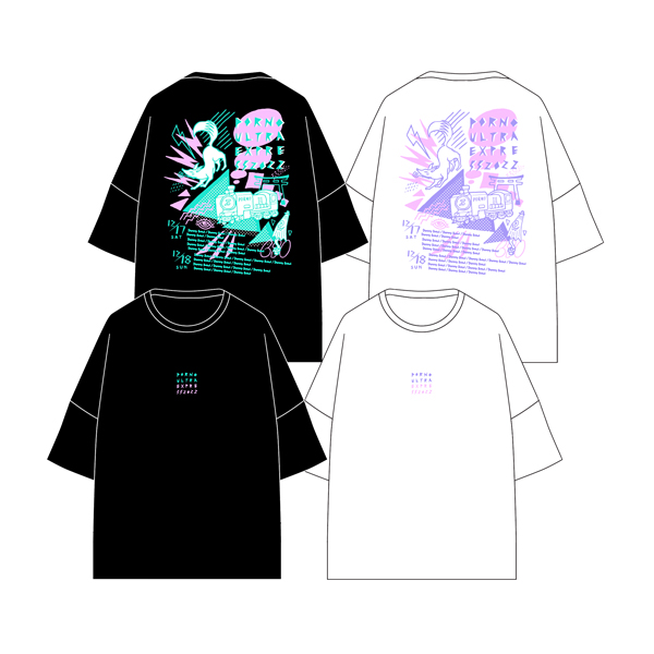 ポルノ超特急2022 事後通販 】 キツネ ビッグシルエット Tシャツ