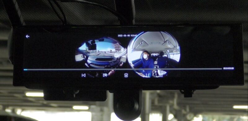 実機レビュー「AKY-V720S」の評価 4K相当の360°ミラー型ドラレコ、現行