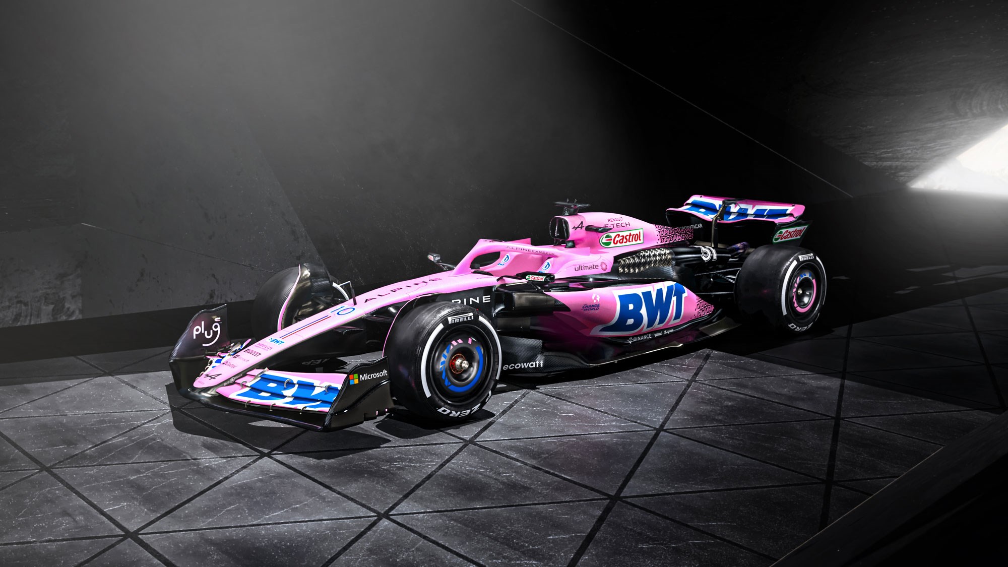 Alpine A523: 2023 F1 car revealed at Printworks London