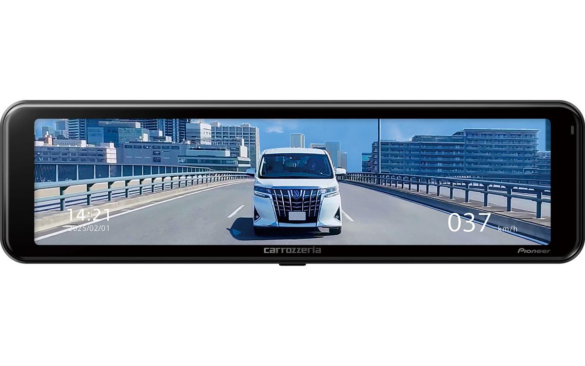 カロッツェリアから「VREC-MS700D」高画質・高機能デジタルミラー型