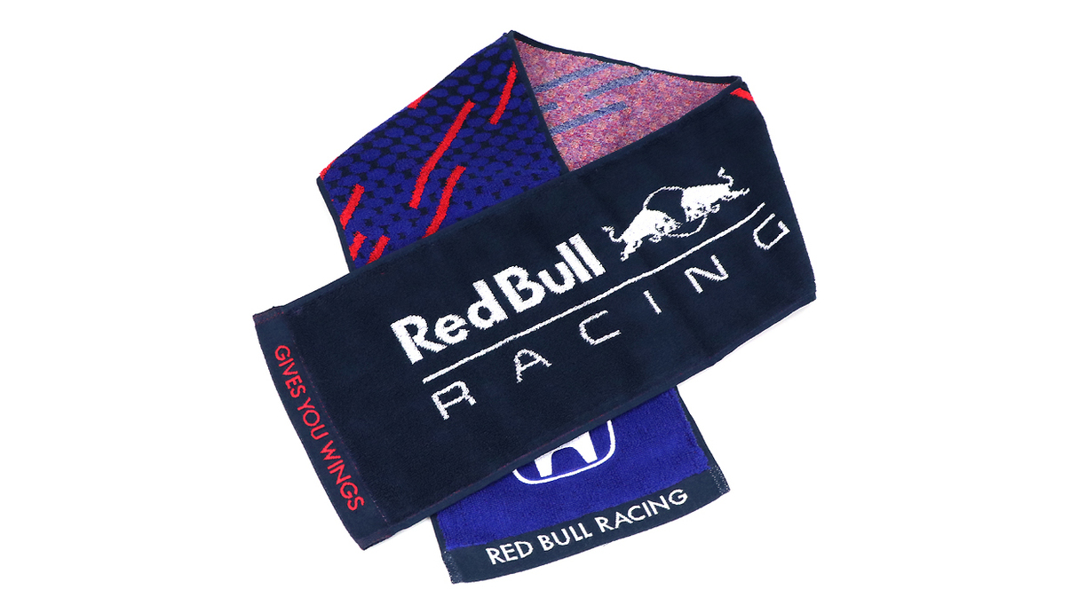 鈴鹿サーキット、レッドブル・レーシングの日本限定マフラータオルを