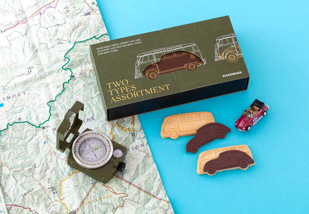 フォルクスワーゲンとモロゾフ、「ビートル」型バレンタイン